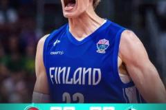 欧锦赛最大冷门！塞尔维亚不敌芬兰无缘八强 约老师空砍33+8